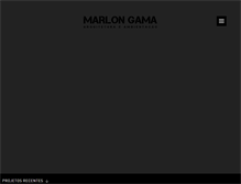 Tablet Screenshot of marlongama.com.br